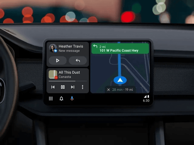 Google Android Auto 9.0-ning birinchi versiyasini chiqardi