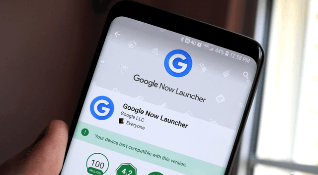 Google Now Launcher-ni o'chiradi