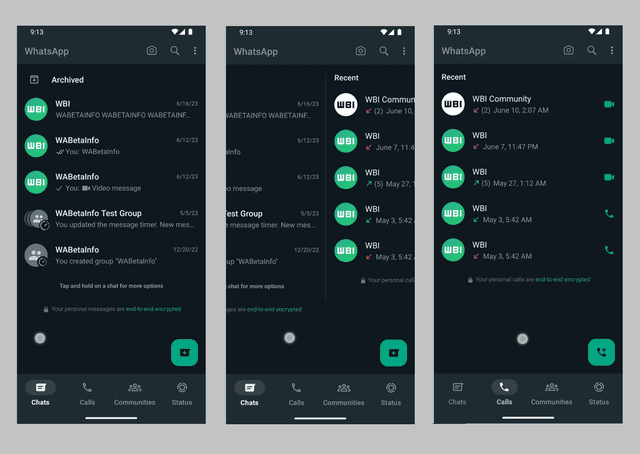 Android uchun WhatsApp o'zgartirildi. Ishlab chiquvchilar dizaynni Material Design 3 ga moslashtirdilar