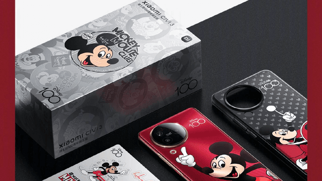 Disney muxlislari uchun smartfon. Xiaomi Civi 3 Disney 100th Anniversary Limited Edition smartfoni taqdim etildi